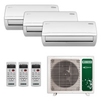 Мультисплит система на 3 внутренних блока - 21000BTU Мультисплит система на 3 внутренних блока - 21000BTU