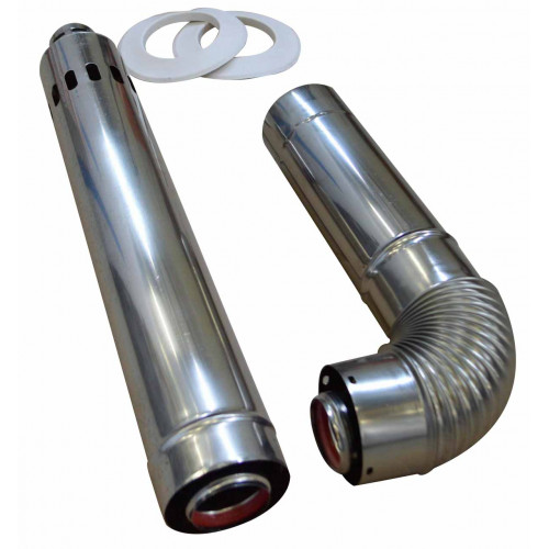 Коаксиальный дымоход 60/100 к котлам Flamme